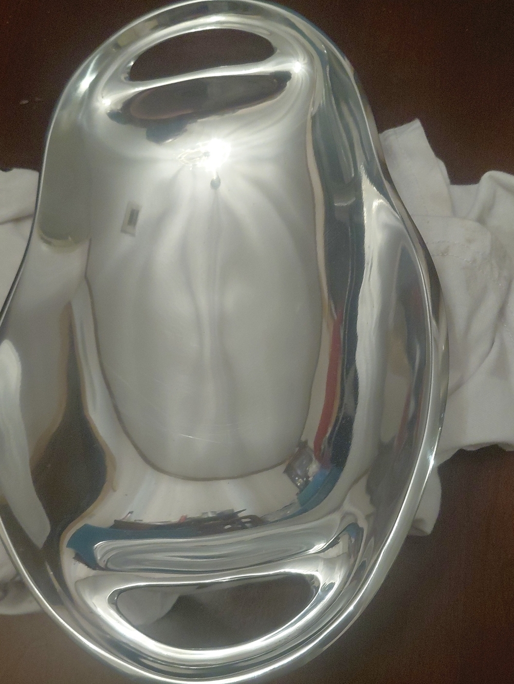 Nambe Ceva Handled Tray